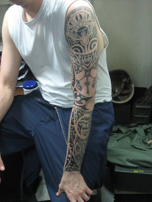 Polynesian Sleeve is so nice I believe all the pain is worth it